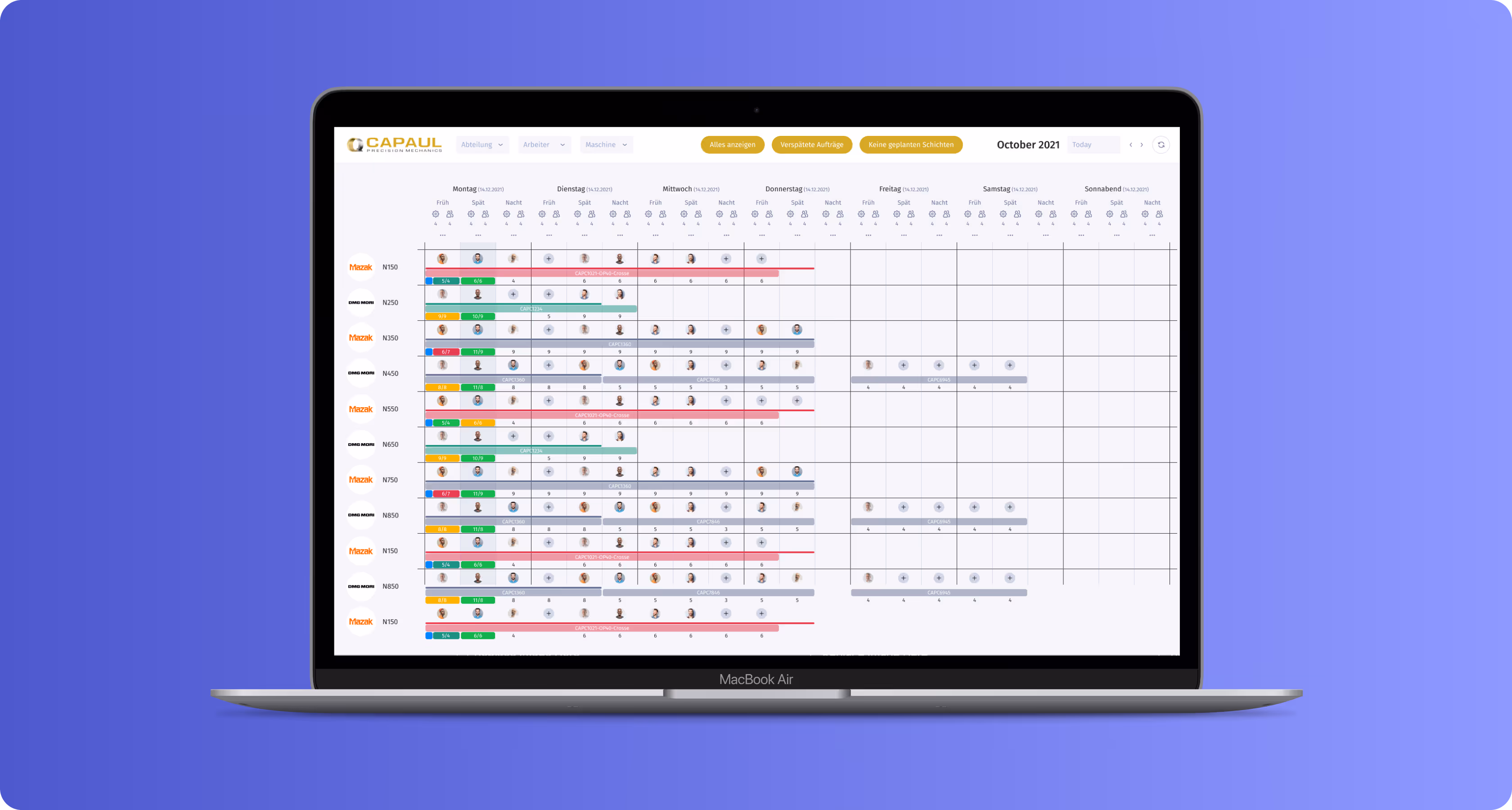 Custom Production Planning Software